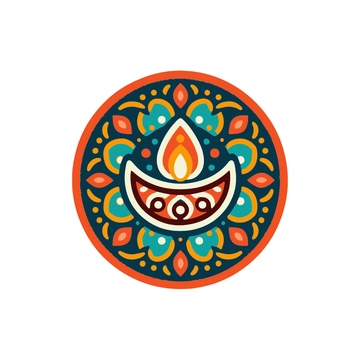 Free Diwali Rangoli Clipart to Edit Online