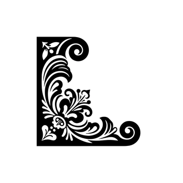 Free Ornamental Corner Clipart to Edit Online