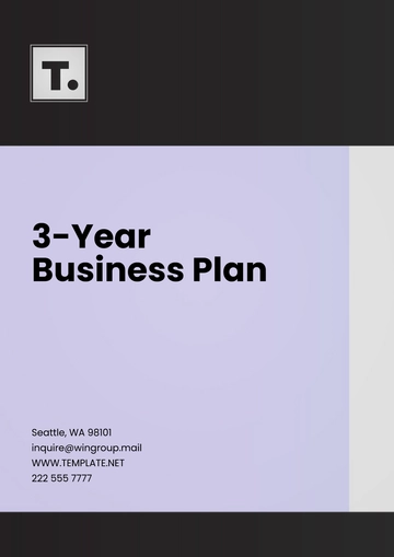 Free 3-Year Business Plan Template to Edit Online Free 3-Year Business Plan Template to Edit Online