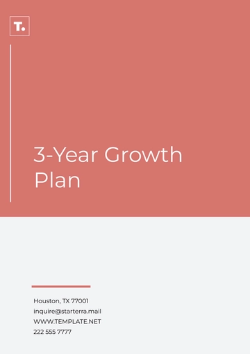 Free 3-Year Growth Plan Template to Edit Online Free 3-Year Growth Plan Template to Edit Online