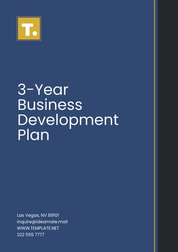 Free 3-Year Business Development Plan Template to Edit Online Free 3-Year Business Development Plan Template to Edit Online