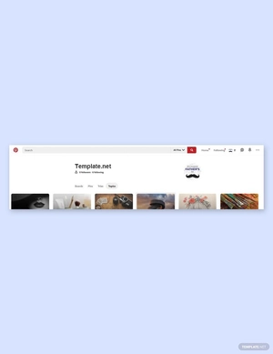 Father's Day Pinterest Profile Photo Template