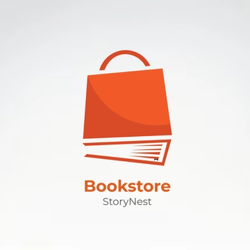 Free Bookstore Logo Template to Edit Online