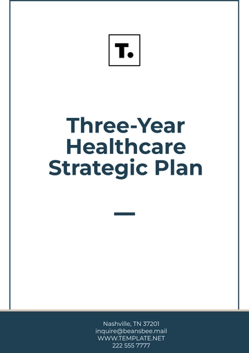 Free 3-Year Healthcare Plan Layout Template to Edit Online