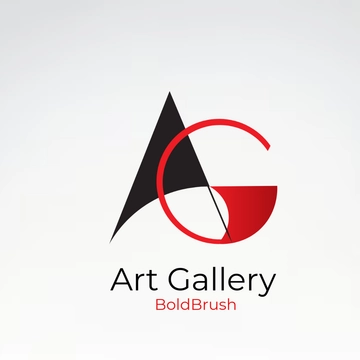 Free Art Gallery Logo Template to Edit Online