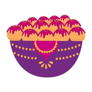 Free Diwali Sweets Clipart to Edit Online