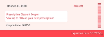 Free Prescription Coupon Template to Edit Online Free Prescription Coupon Template to Edit Online