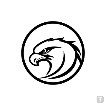 Free Simple Eagle Clipart to Edit Online