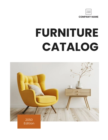 Free Furniture Store Catalog Template to Edit Online