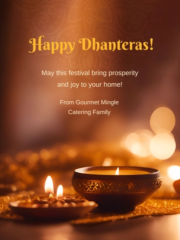 Free Happy Dhanteras Template to Edit Online