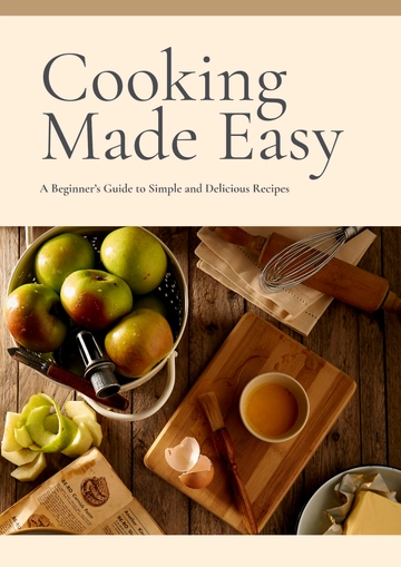 Free Leather Cookbook Template to Edit Online