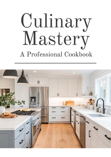 Free Professional Cookbook Template to Edit Online