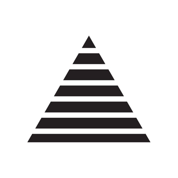 Free Black and White Triangle Clipart to Edit Online