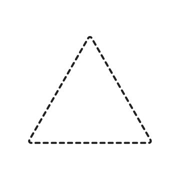 Free Triangle Outline Clipart to Edit Online