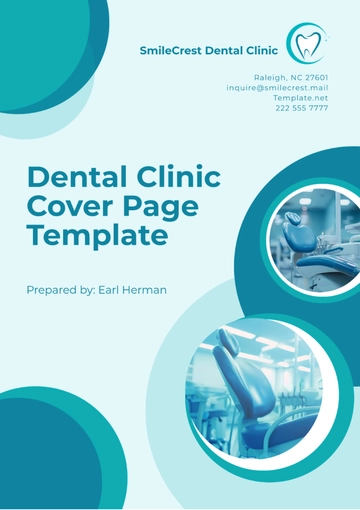 Free Dental Clinic Proposal Template to Edit Online
