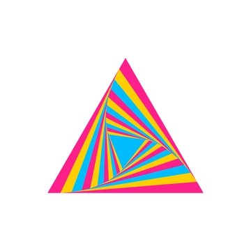 Free Artistic Triangle Clipart to Edit Online