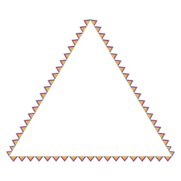 Free Triangle Border Clipart to Edit Online