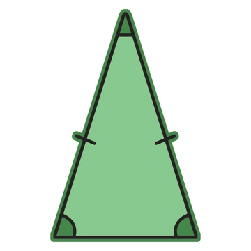 Free Isosceles Triangle Clipart to Edit Online
