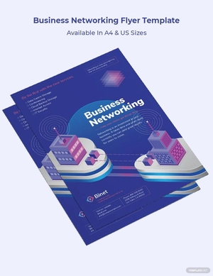Business Networking Flyer Template