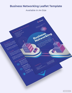 Business Networking Leaflet Template