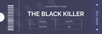 Free Customizable Ticket Template to Edit Online