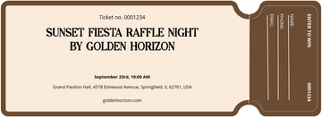 Free Aesthetic Ticket Template to Edit Online