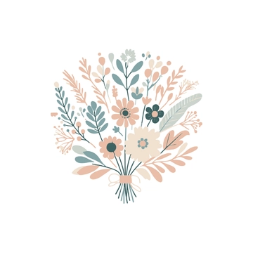 Free Boho Floral Clipart to Edit Online