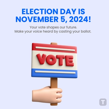 Free Election Campaign Template to Edit Online