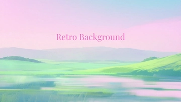 Free Pastel Retro Background to Edit Online