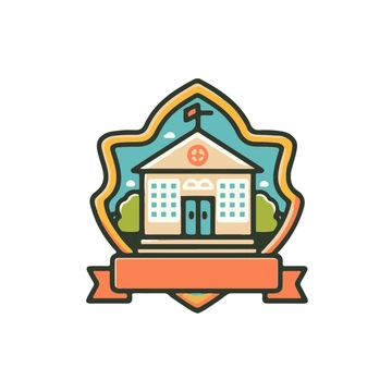 Free School Badge Clipart to Edit Online