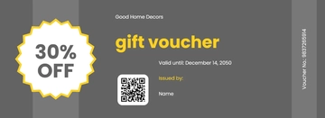 Free Homemade Voucher Template to Edit Online