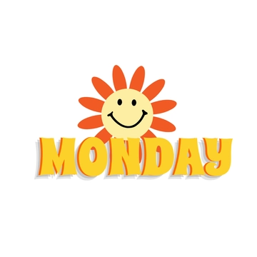 Free Monday Clipart Template to Edit Online