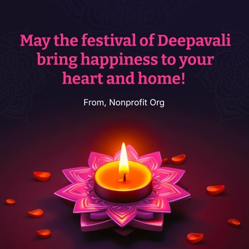 Free Deepavali Template to Edit Online