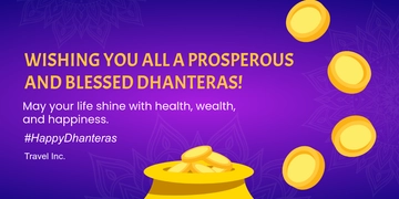Free Dhanteras X Post Template to Edit Online