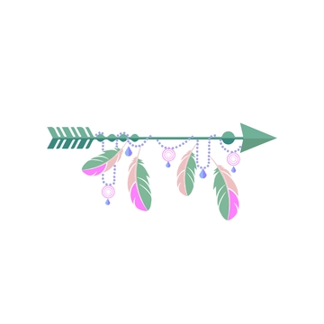 Free Boho Arrow Clipart to Edit Online
