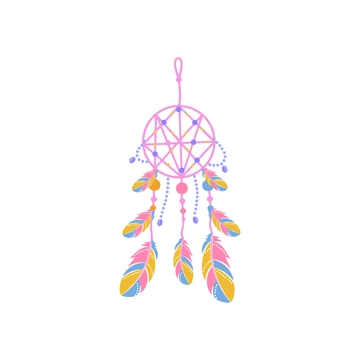 Free Boho Dreamcatcher Clipart to Edit Online