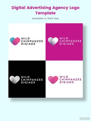 Digital Advertising Agency Logo Template