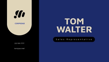 Free Professional Card Template to Edit Online