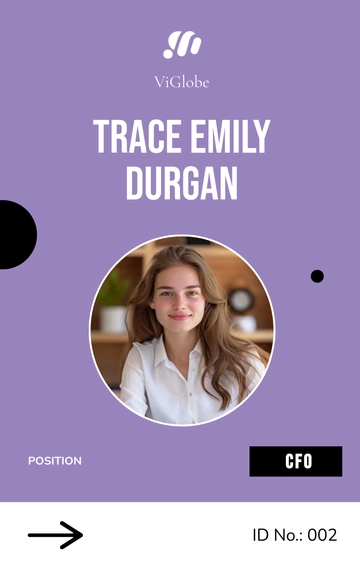 Free Business ID Card Template to Edit Online