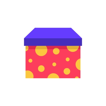 Free Colorful Box Clipart to Edit Online