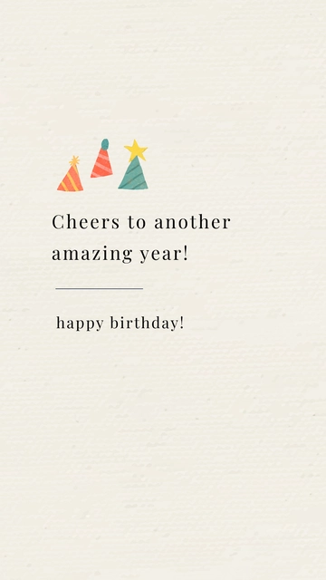 Free Aesthetic Birthday Wallpaper Template to Edit Online