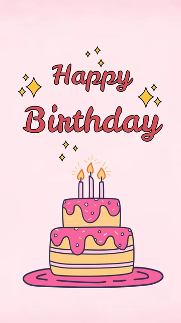 Free Birthday Wallpaper Template to Edit Online