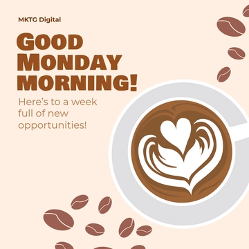Free Good Monday Template to Edit Online