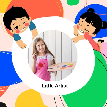 Free Children%E2%80%99s Facebook Profile Frame Template to Edit Online