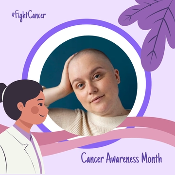 Free Awareness Campaign Facebook Profile Frame Template to Edit Online