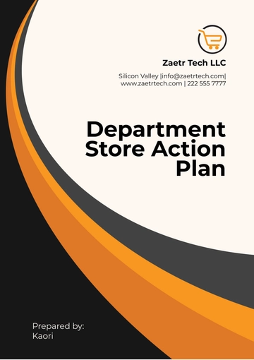 Free Department Store Action Plan Template to Edit Online Free Department Store Action Plan Template to Edit Online