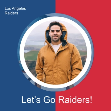 Free Sports Team Facebook Profile Frame Template to Edit Online