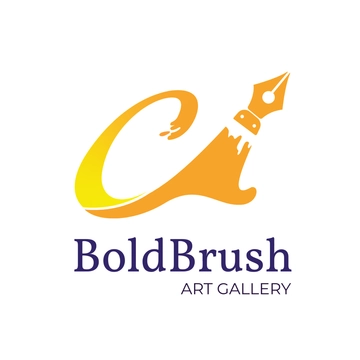 Free Art Gallery Logo Template to Edit Online