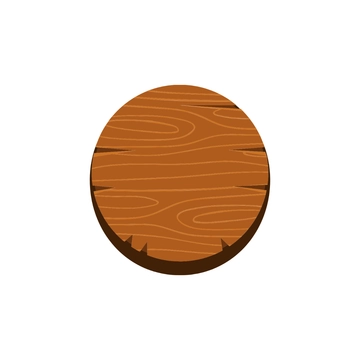 Free Wooden Button Clipart to Edit Online