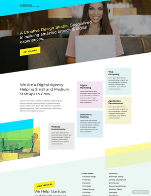 Creative Design Website Template